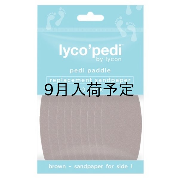 画像1: lyco’pedi　サンドペーパーレフィル　30枚 (1)